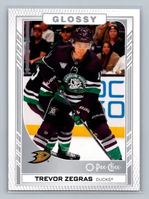 2023-24 Upper Deck Series 2 Hockey TREVOR ZEGRAS Glossy #R-49 NM