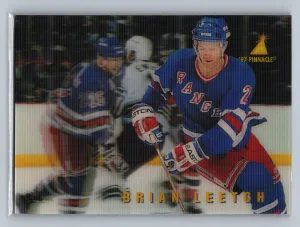 1996-97 Pinnacle McDonald's 3D Ice Breakers BRIAN LEETCH #McD 20 NM