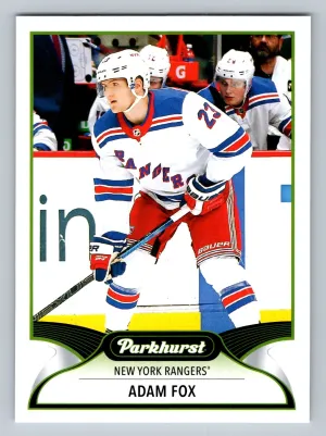 2021-22 21/22 Parkhurst Stars SP #246 Adam Fox New York Rangers