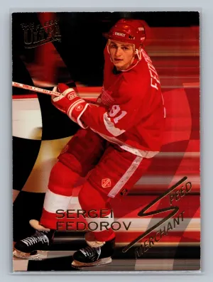 1994-95 Fleer - Speed Merchant Sergei Fedorov #3