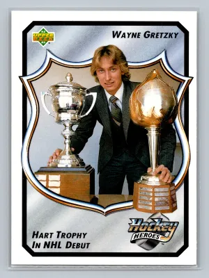 1992-93 Upper Deck #12 Wayne Gretzky Hockey Heroes: Wayne Gretzky