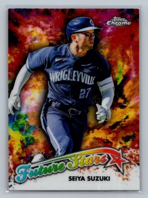 2023 Topps Chrome Future Stars #FS-11 Seiya Suzuki Chicago Cubs