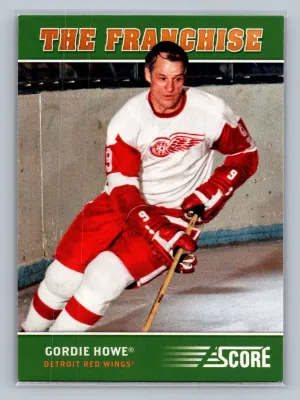 2012-13 Score The Franchise GORDIE HOWE #OS2 NM