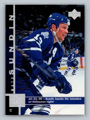 1997-98 Upper Deck MATS SUNDIN Game Dated #369 NM