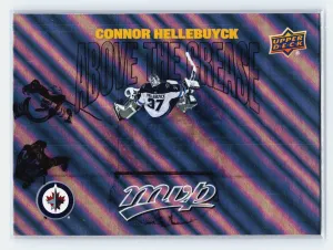 2024-25 Upper Deck MVP Above the Crease #AC-16 Connor Hellebuyck Winn Jets
