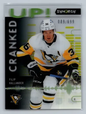 2022-23 Upper Deck Synergy - Cranked Up Filip Hallander #CU-FH 89/699 (RC)