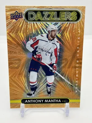 Washington Capitals - Anthony Mantha - 21/22 UD Series 1 Orange Dazzlers #DZ-48