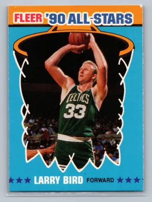 1990-91 Fleer - All-Stars #2 Larry Bird