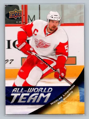 2011-12 Upper Deck All-World Team NICKLAS LIDSTROM #AW36 NM