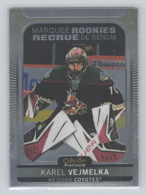 2021-22 O-Pee-Chee Platinum #281 Karel Vejmelka