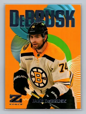 2023-24 Skybox Metal Universe - Z-Force Jake DeBrusk #5