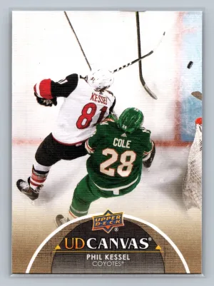 2021-22 Upper Deck Series 1 - Ud Canvas Phil Kessel #C5