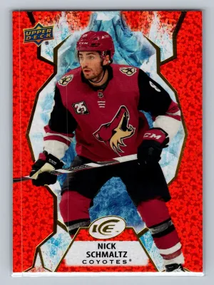 2021-22 UD Ice Base Orange #17 Nick Schmaltz - Arizona Coyotes