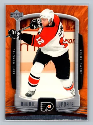 2005-06 Upper Deck Rookie Update SIMON GAGNE #71 NM