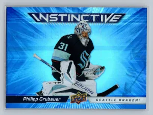 2023-24 Upper Deck Series 2 Hockey PHILIPP GRUBAUER Instinctive #IN-19 NM