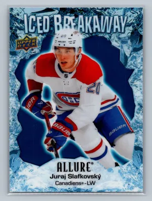 2023-24 Upper Deck Allure Iced Breakaway JURAJ SLAFKOVSKY #IB-19 NM