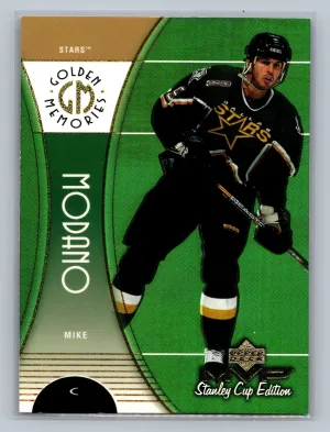 1999-00 Upper Deck MVP Stanley Cup Edition - Golden Memories Mike Modano #GM4