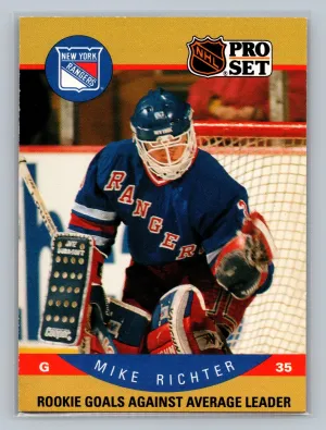 1990-91 Pro Set MIKE RICHTER #398 EX