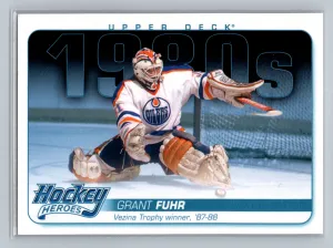 2013-14 Upper Deck #HH43 Grant Fuhr Hockey Heroes: 1980s