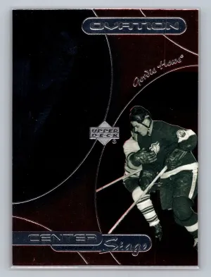 1999-00 Upper Deck Ovation Gordie Howe Center Stage card #CS7 Detroit Red Wings