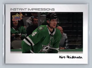 2022-23 UD Series 2 - MIRO HEISKANEN - Instant Impressions - Stars #PZ-37