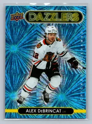 2021-22 Upper Deck Series 1 Blue Dazzlers ALEX DEBRINCAT #DZ-11 NM