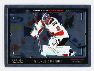 Florida Panthers - Spencer Knight - 21/22 OPC Platinum - Photo Driven - #PD-11