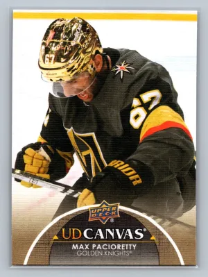 2021-22 Upper Deck Series 1 - Ud Canvas Max Pacioretty #C82