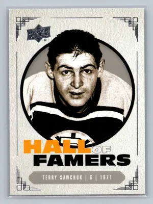 2023-24 Upper Deck Boston Bruins Centennial TERRY SAWCHUK #111 NM