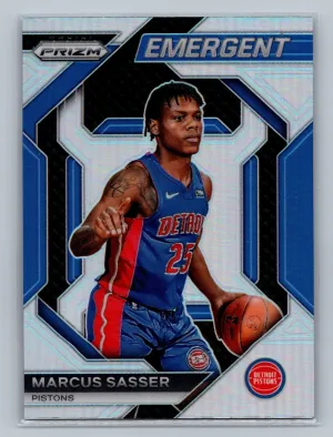 2023-24 Panini Prizm - Emergent #1 Marcus Sasser (RC)