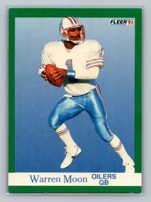 1991 Fleer - Warren Moon #70
