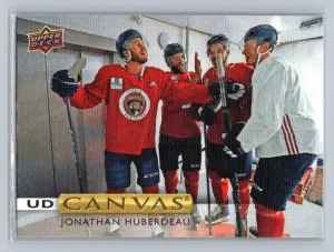 2019-20 Upper Deck UD Canvas #C18 Jonathan Huberdeau - Florida Panthers
