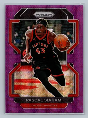 2021-22 Panini Prizm #174 Pascal Siakam Purple Wave