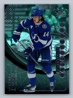 2024-25 UD Extended Series Triple Dimensions Reflections CONOR GEEKIE #TDR-18