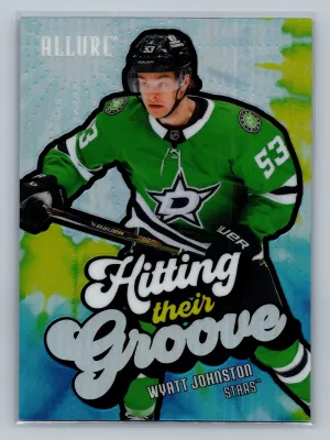 2025-26 Upper Deck Allure Hitting Their Groove WYATT JOHNSTON #HTG-5 NM