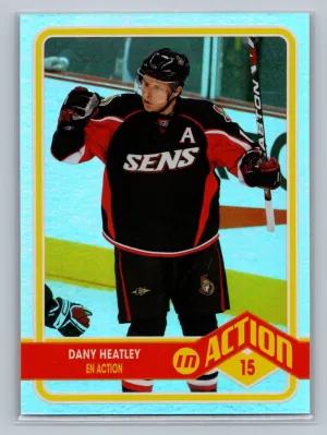 2009-10 O-Pee-Chee Dany Heatley In Action Insert #ACT11