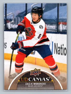 2021-22 Upper Deck #C145 Zach Werenski UD Canvas