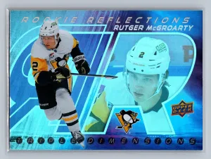 2024-25 Upper Deck Extended Series RUTGER MCGROARTY Rookie Reflections #RR-10 NM