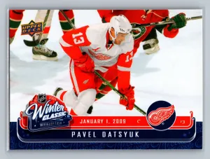 2008-09 Upper Deck PAVEL DATSYUK Winter Classic #WC 3 NM