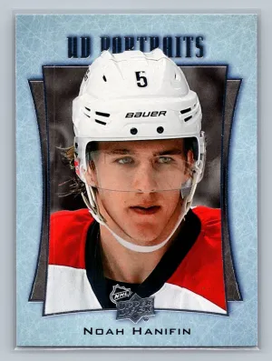 2016-17 Upper Deck UD Portraits NOAH HANIFIN #P-10 NM