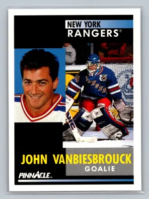 1991-92 Pinnacle #121 John Vanbiesbrouck