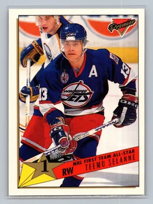 1993-94 Topps Premier - Teemu Selanne #92