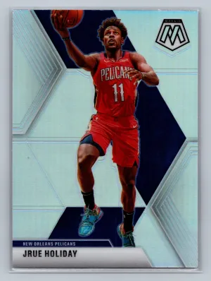 2019-20 Panini Mosaic #126 JRUE HOLIDAY Silver Prizm