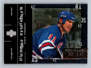 2000-01 Upper Deck #NC10 Mark Messier Number Crunchers