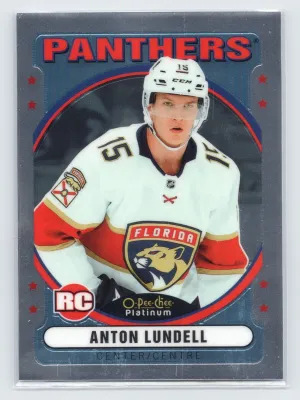 2021-22 O-Pee-Chee OPC Platinum Retro #R-98 Anton Lundell