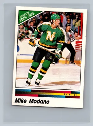 1990-91 Panini Hockey MIKE MODANO #340 NM