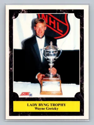 1991-92 Score - Award Winners Wayne Gretzky #324