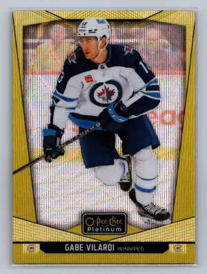 2024-25 OPC Platinum - Gabe Vilardi #133 Neon Yellow Surge