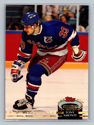 1992-93 Stadium Club #250 Tony Amonte