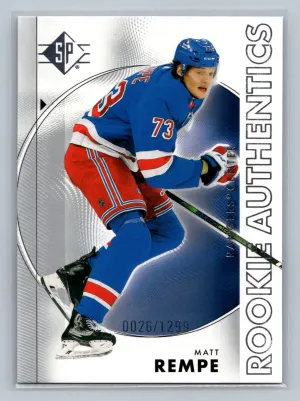 2024-25 Sp - Rookie Authentics Matt Rempe #115 /1299 (RC)